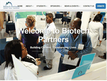 Tablet Screenshot of biotechpartners.org
